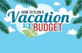 Make Vacation Plan On Budget
