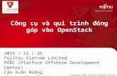 [OSS Upstream Training] 8 workflow of an open stack contribution and tools