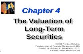 valuation of long term security financial management