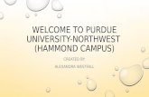 Welcome to Purdue University-Northwest (Hammond Campus)