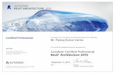 Pankaj Autodesk_Revit_Architecture_2015_Certified_Professional_Certificate