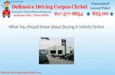 What you should know about buying a vehicle online