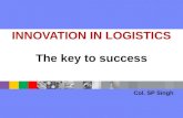 Innovation in Logistics: The key to successCol - SP Singh (Tranzlogix)