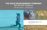 NOVAGOLD Corporate Presentation - November 2015