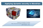 Mondrian applying  dynamic security - Pentaho
