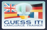 Guess it! Language Trainer