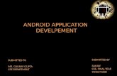 Android application developement