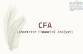 CFA (Chartered Financial Analyst)