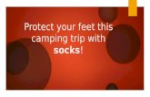 Protect your feet this camping trip with socks in singapore