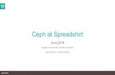 Ceph at Spreadshirt (June 2016)
