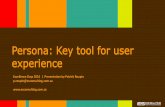 ملتقى 2016 - اليوم الأول: Persona - Key tool for user experiance - Patrick Roupin