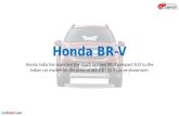 Honda BR-V India Features and Price