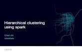 A Scalable Hierarchical Clustering Algorithm Using Spark: Spark Summit East talk by Chen Jin