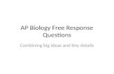 AP Biology FRQ