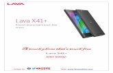 A Touch Phone that's Touch Free- LAVA X41+