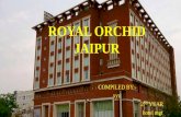 Hotel management industrial report or presentation  of hotel royal orchid