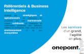 Offre onepoint - Referentiels et business intelligence