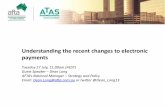 Introduction to understanding the 2016 changes to electronic payments