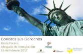 Conozca Sus Derechos/Know Your Rights (Spanish)