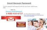 Approach Gmail Password Recovery Team To Tackle Your Problems @1-888-450-6727