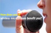Shure wireless microphones