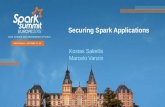 Securing Spark Applications by Kostas Sakellis and Marcelo Vanzin
