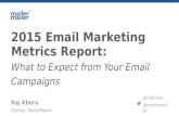 MailerMailer 2015 email marketing metrics report (slideshare)