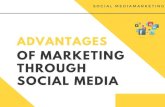 Advantages of Marketing Through Social Media