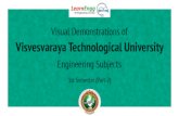 A visual demonstration of topics from Visvesvaraya Technological University - 1st Semester
