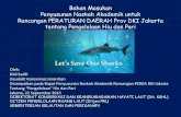 Bahan Masukan Naskah Akademik Rancangan PERDA  Prov DKI Jakarta tentang Pengelolaan Ikan Hiu dan pari