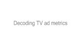 Decoding TV ad metrics in India