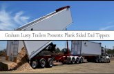 Graham Lusty Trailers - Plank Sided End Tippers