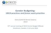 Gender Budgeting - Ronnie Downes, Elena Gentili, OECD