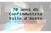 Presentazione libro 70 anni di Confindustria Valle d’Aosta