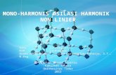 Monoharmonis osilasi harmonik nonlinier