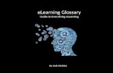 E learning glossory