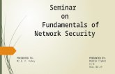 fundamental of network security