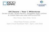 OCCIware Cloud Expo London 2016 - Docker Studio, Studio Factory, erocci bus & Linked Data demo