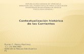 Contextualización histórica de las Corrientes