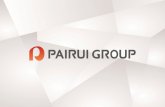 PAIRUI Presentation -  2015.10