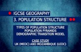 GEOGRAPHY IGCSE: POPULATION STRUCTURE