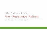 Life Safety Plans : Fire-Resistance Ratings
