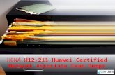 HCNA H12-211 Huawei Certified Network Associate Exam Dumps