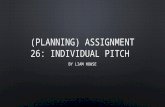 (Planning) Assignment 26