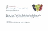 2017 Atlanta Regional User Seminar - Real-Time Volt/Var Optimization Scheme for Distribution Systems with PV Integration