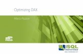 Optimizing dax