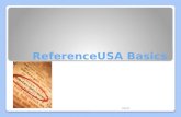 ReferenceUSA Basics