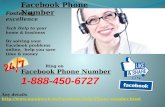 Need Help? Call At 1-888-450-6727 Facebook Phone Number