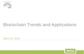 Blockchain Trends and Applications