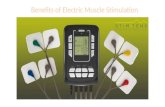 Benefits of electric muscle stimulation